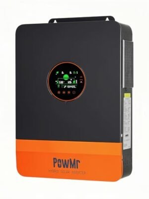 6500W Solar Inverter Split Phase 48V to 120V/240V, UL1741 6500W Power Inverter Built-in 140A MPPT Controller, Max.PV Input 10kW, 550V, Support up to 6 Unit Parallel for Lead Acid, Li, Batteryless Run