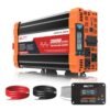 BELTTT 2000W Pure Sine Wave Inverter, Inverter 12V DC to 120V AC for Solar, RV, Truck, Outdoor, Power Inverter with Dual AC and 20A Socket, 5V 2.1A USB, Surge 4000W, Hardwire Port, Remote Controller