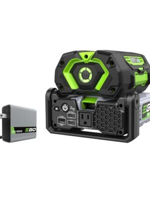 EGO Power+ Portable Inverter, 400W, Power Inverter Generator, Quiet. Includes 56V 4.0Ah Battery and Charger - PAD5003