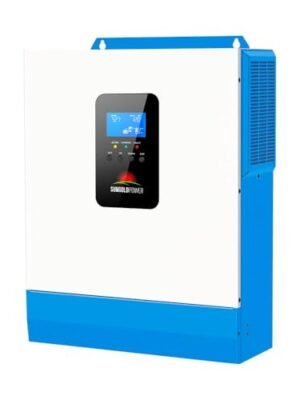 SUNGOLDPOWER UL1741 5000W Hybrid Solar Inverter,48V DC to 110V/120V AC,All in One,80A MPPT Solar Charger and 40A AC Battery Charger Pure Sine Wave for Off Grid System(NO Parallel)